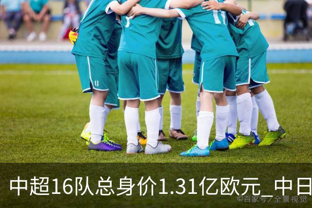 中超16队总身价1.31亿欧元 中日韩对比 差距在扩大